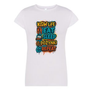 Koszulka dla KGW - eat sleep