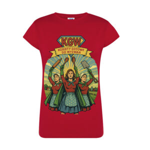 Koszulka dla KGW - Kobiety gotowe do wyzwań