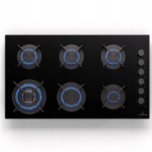 Płyta gazowa szeroka 6 palnikowa dla KGW