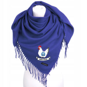 Chusta z możliwością nadruku niebieska dla KGW