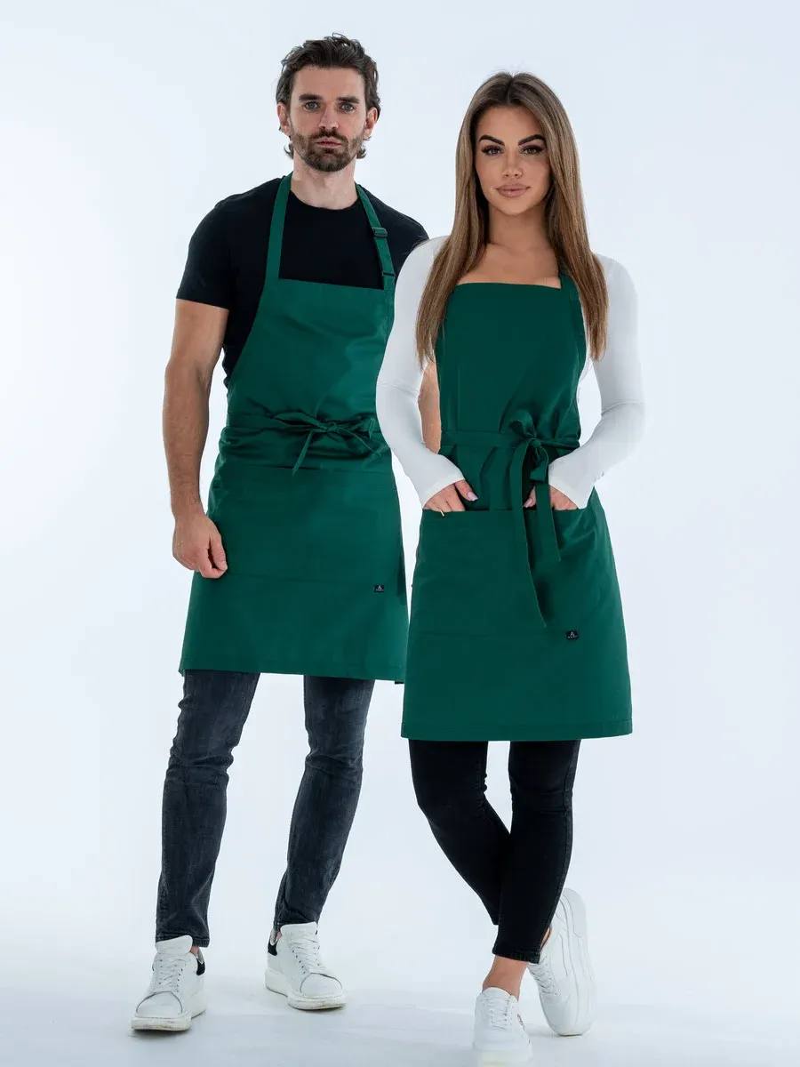 Fartuch butelkowa zieleń dla KGW - obrazek 2