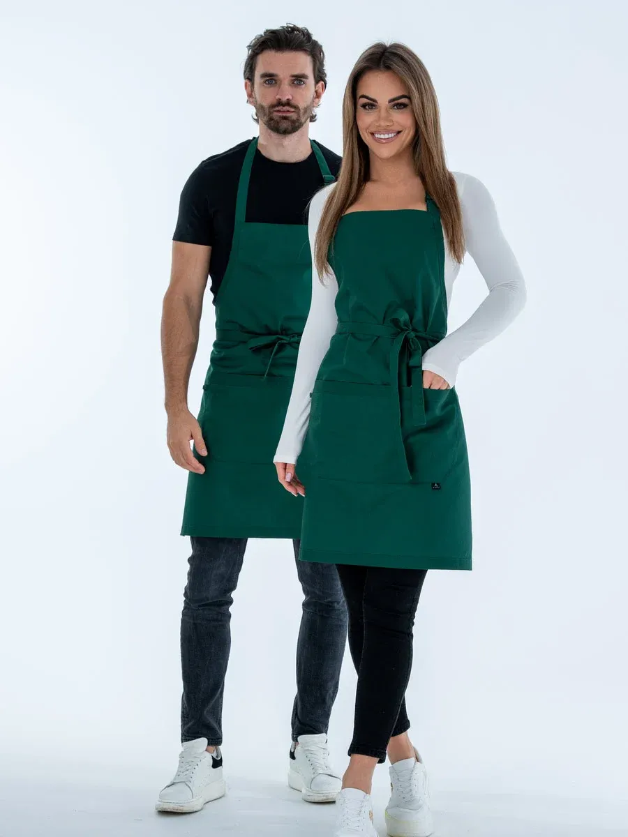 Fartuch butelkowa zieleń dla KGW - obrazek 3