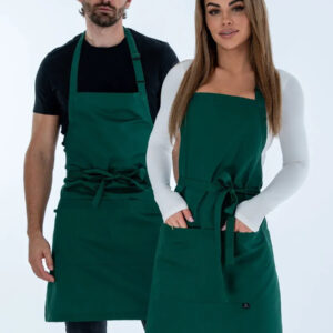 Fartuch butelkowa zieleń dla KGW