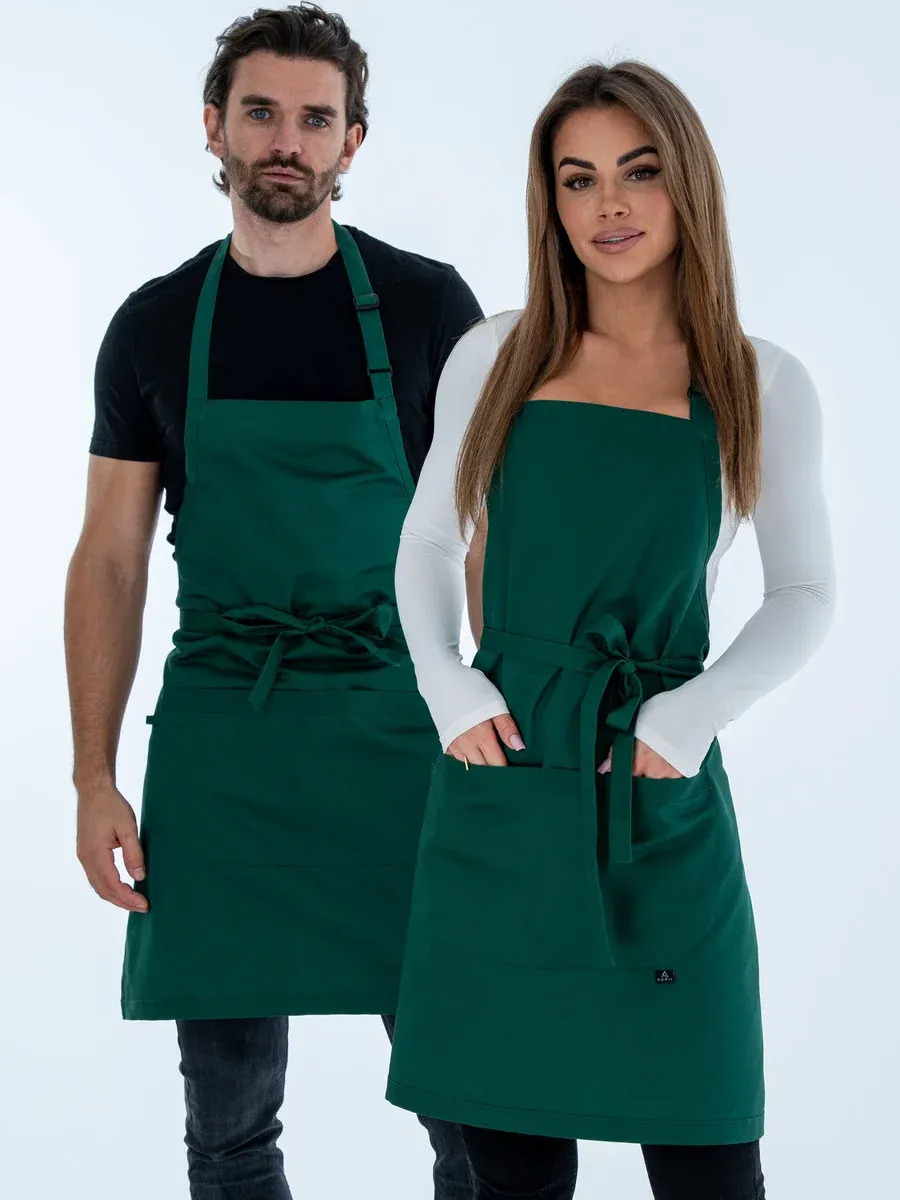 Fartuch butelkowa zieleń dla KGW