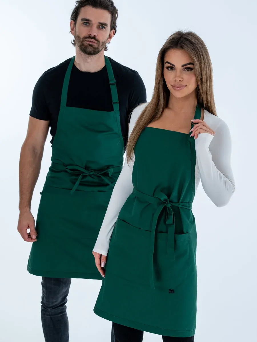 Fartuch butelkowa zieleń dla KGW - obrazek 4