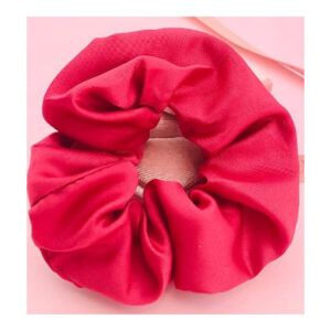 Gumka do włosów scrunchie malinowa dla KGW