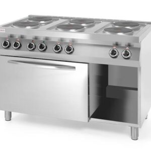 Kuchenka elektryczna 6-palnikowa z piekarnikiem dla KGW