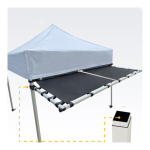 Przedłużenie dachu do namiotu - dodatkowy daszek