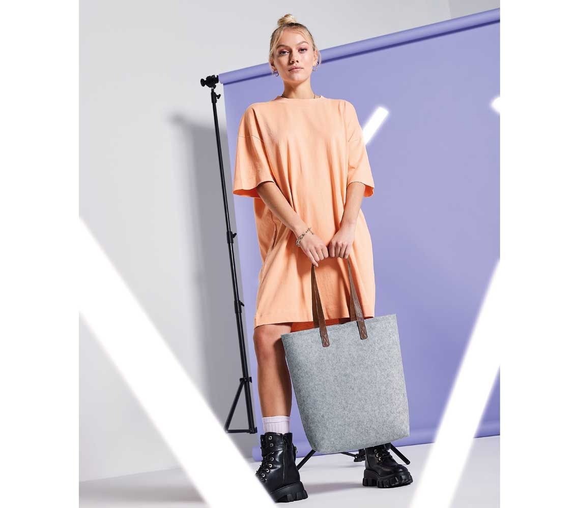 Torba filcowa typu shopper - obrazek 3