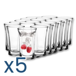 Kieliszki 40ml 6sztuk do wódki grube szkło dla KGW