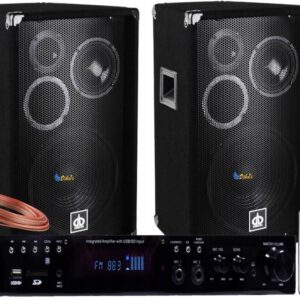 Kolumny estradowe z amplitunerem USB Bluetooth