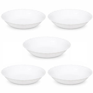 Miska średnia biała 18cm dla KGW - zestaw 5 sztuk