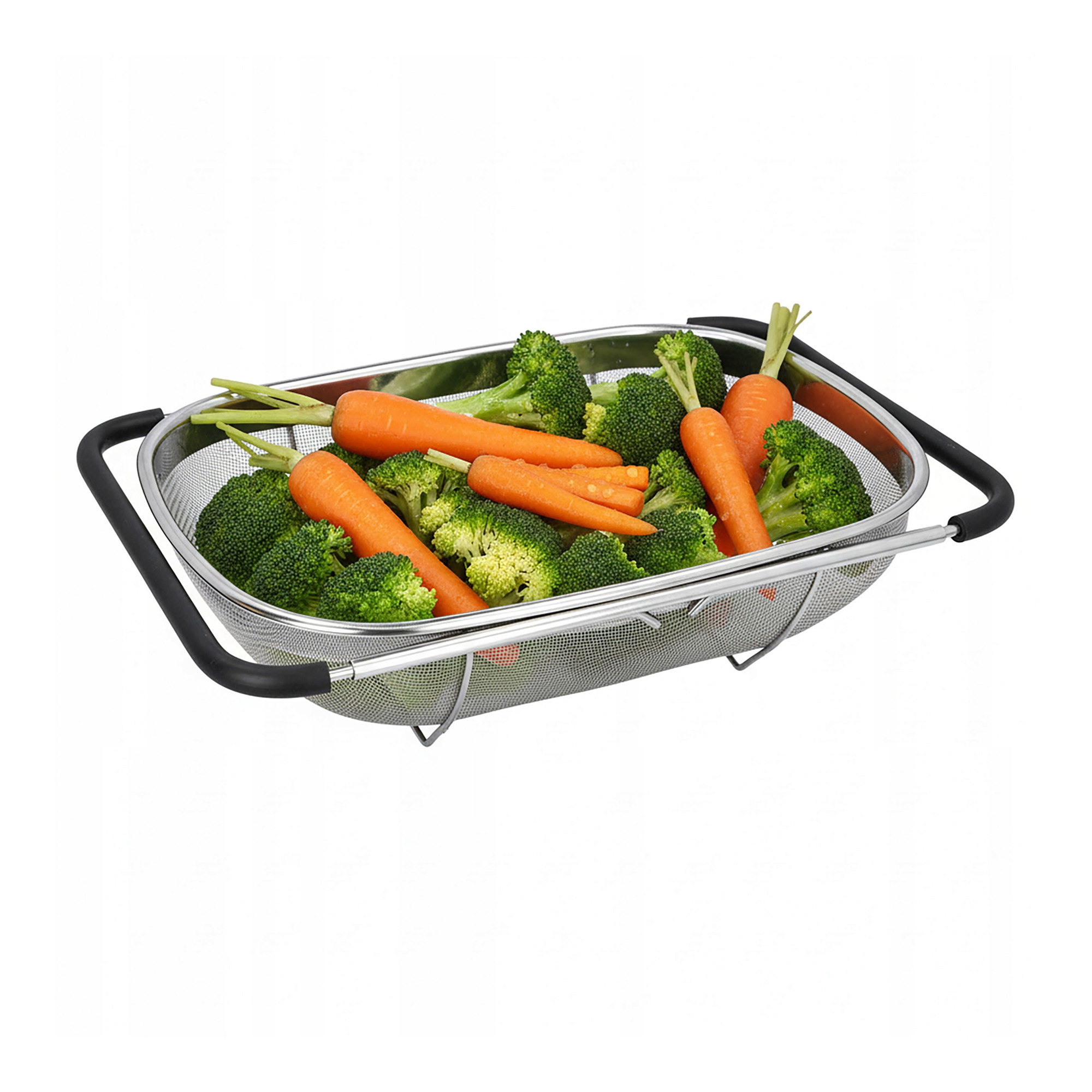 Durszlak na zlew rozsuwany na pierogi duży dla KGW - obrazek 4