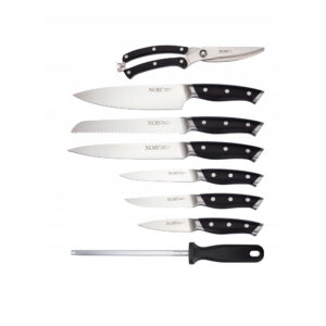 Duży zestaw noży 14 elementów w bloku dla KGW