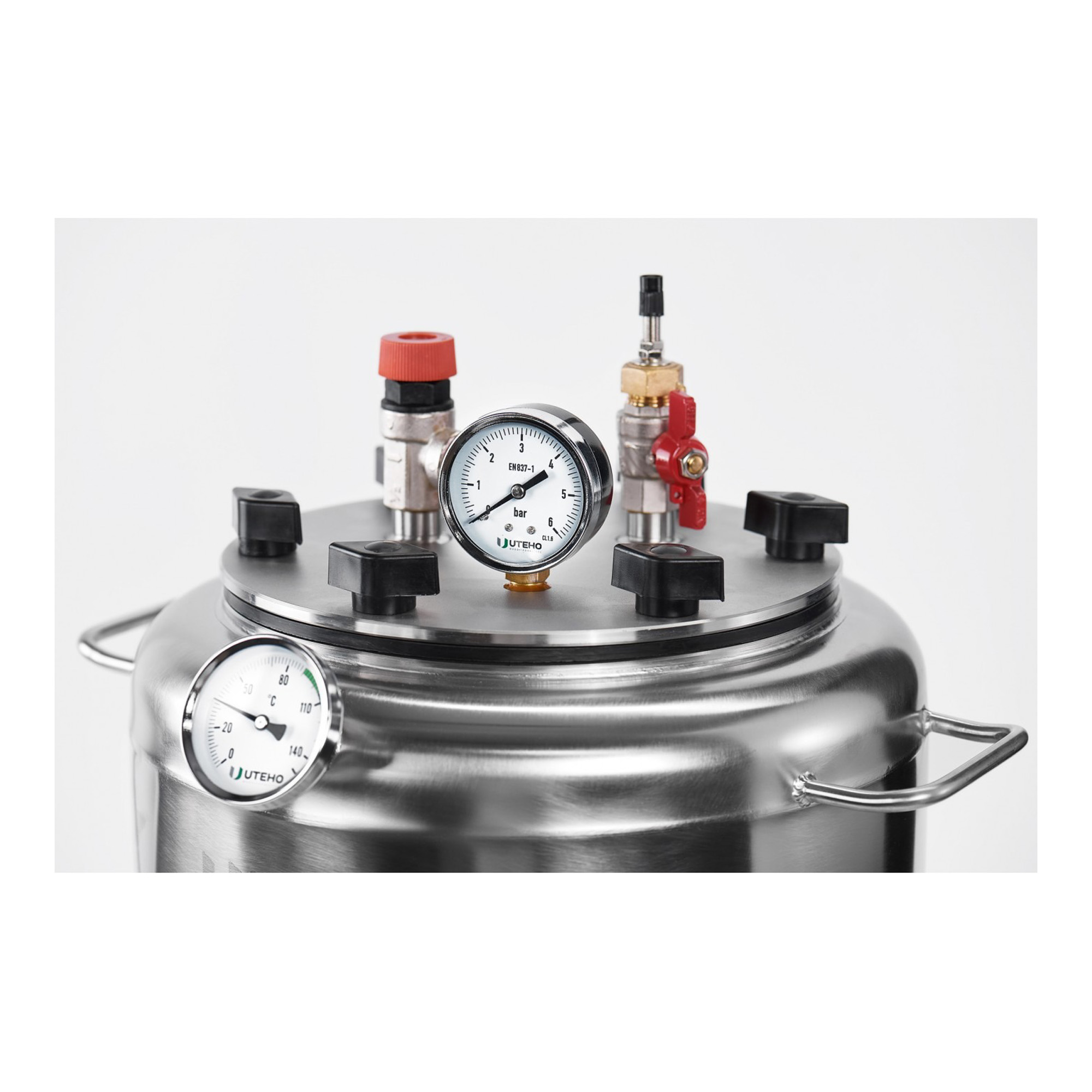 Gazowy autoklaw A-8 na 8 słoików dla KGW