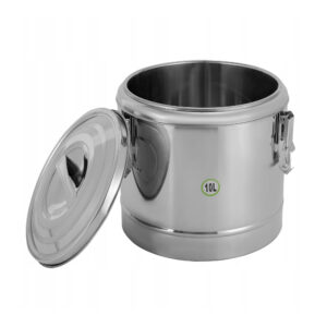 Mniejszy termos ze stali na obiady 10 litrów KGW