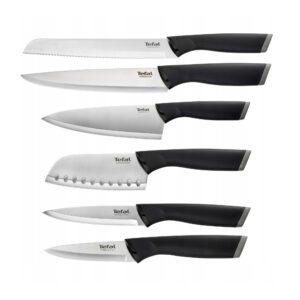 Zestaw 6 noży kuchennych TEFAL dla KGW
