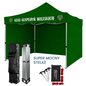 Premium namiot dla KGW rozmiary 3x3m 3x4,5m 3x6m