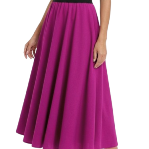 Fuksjowa spódnica na wymiar szyta z koła dla KGW