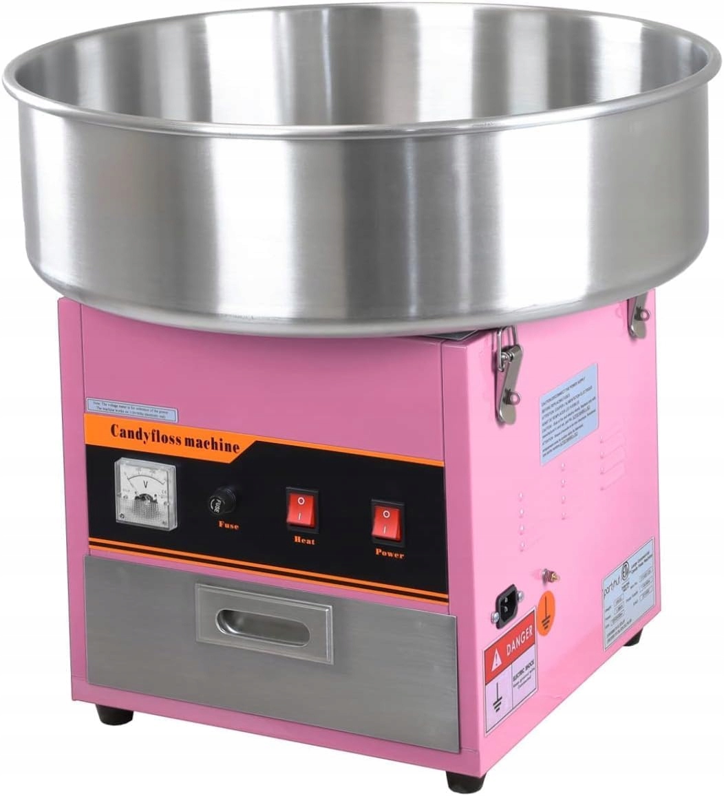 Maszyna do waty cukrowej profesjonalna 1200W dla KGW