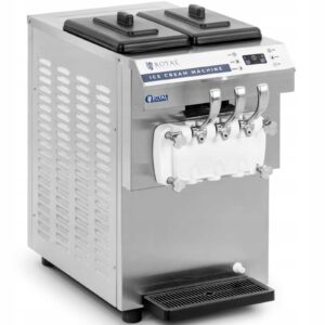 Maszyna do lodów włoskich dla KGW – 3 smaki, 1350 W, 16 l/h