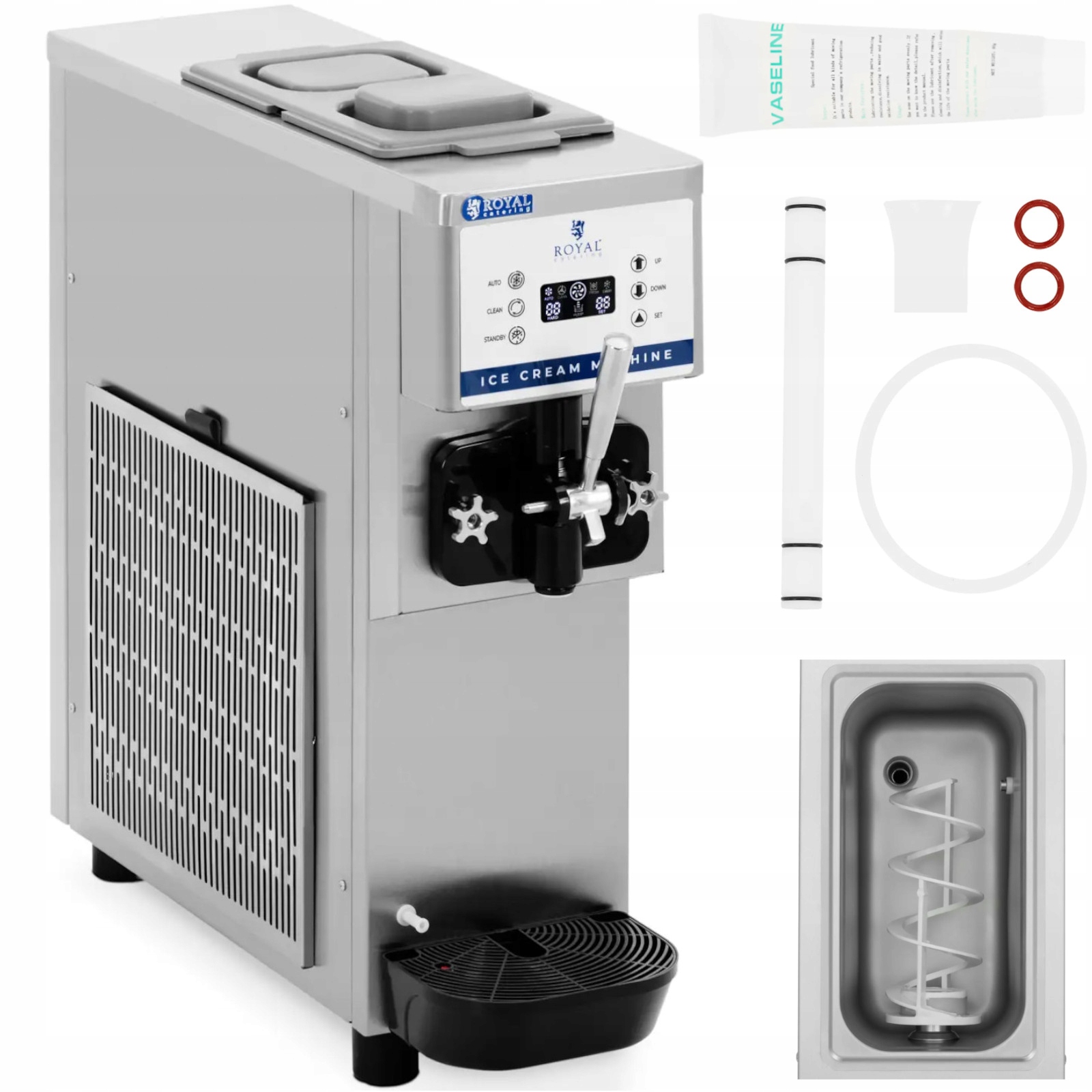 Maszyna do lodów włoskich dla KGW – 800 W, 13 l/h