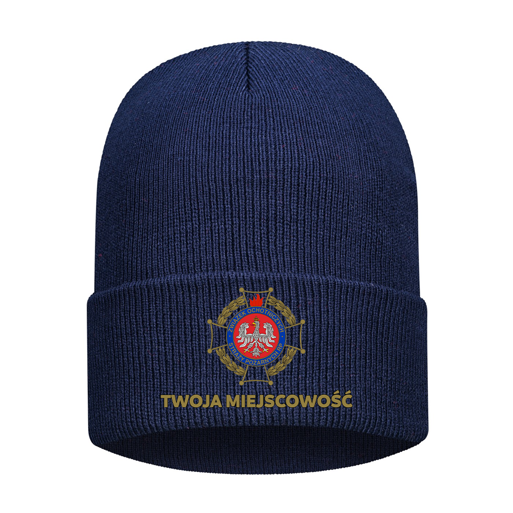Czapka zimowa z nadrukiem dla OSP - obrazek 5
