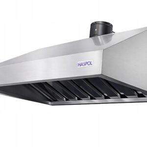 Okap gastronomiczny Haspol 100x70 cm z wentylatorem dla KGW