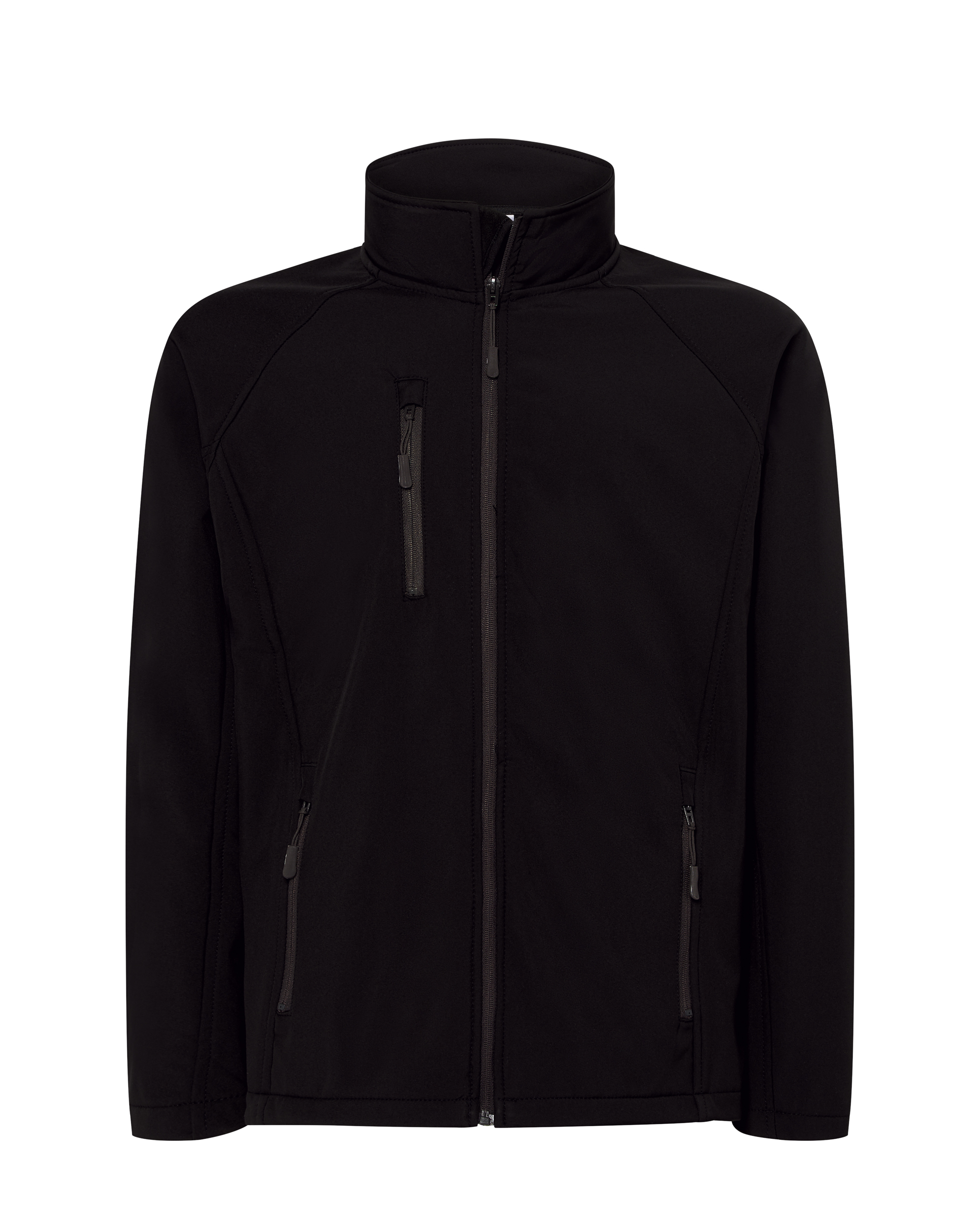 Kurtka softshell z membraną z nadrukiem dla OSP czarny (JHK SOFT JACK BK)