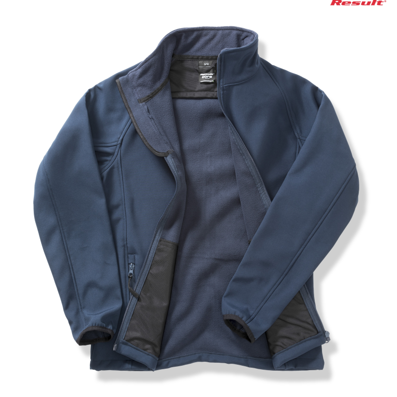 Softshell z nadrukiem dla OSP granatowy (Result R231M)